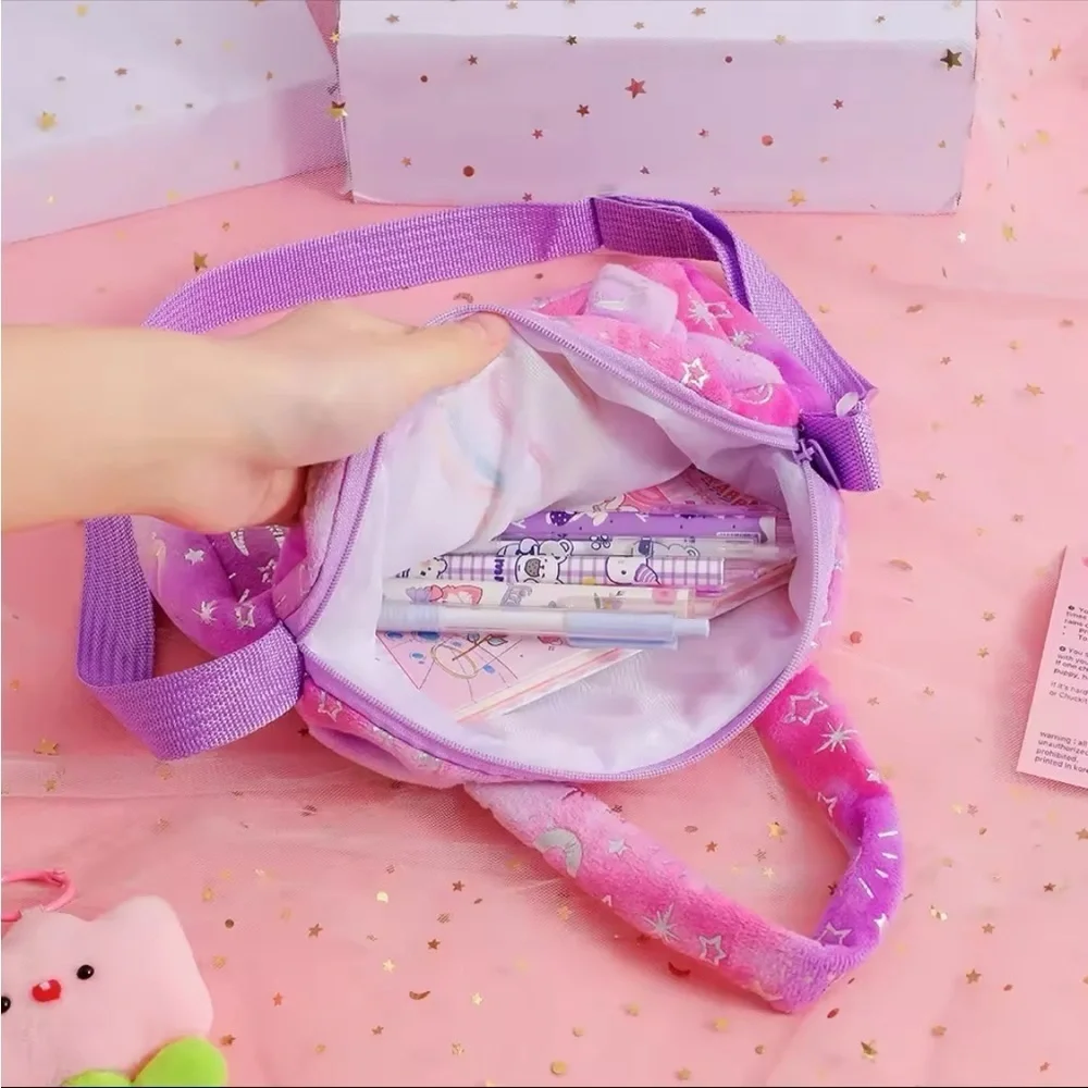 Pink and Purple Unicorn Kids Handbag 0210